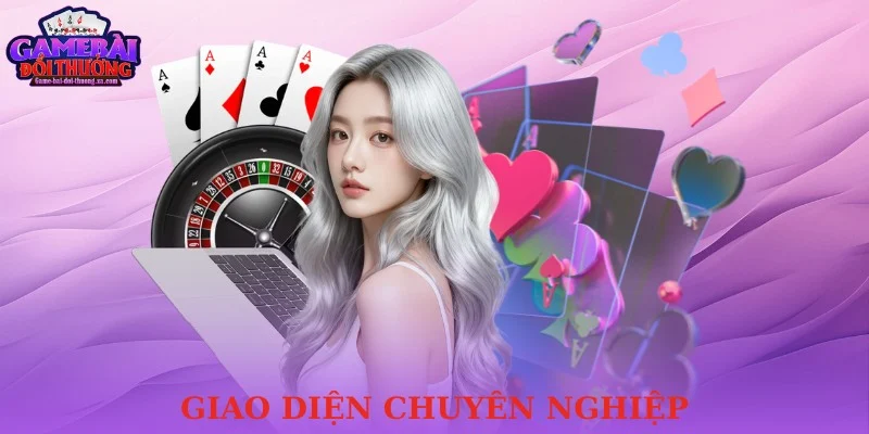 Giao diện cổng game bài đổi thưởng chuyên nghiệp